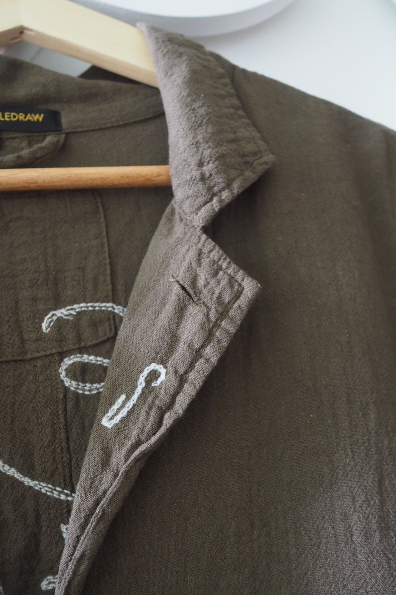 Trench Coat (Cotton Linen) Brown